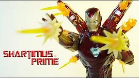 SH Figuarts Iron Man Mark 85 Final Battle Avengers Endgame Bandai Tamashii Import Figure Review