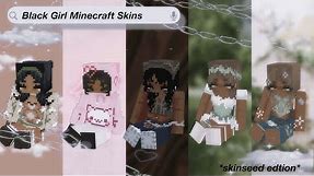 15 Black Girl Minecraft Skins 🤎 **skinseed edition** w/ download links