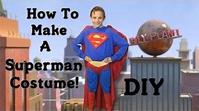 Make a DIY Superman Costume!