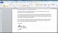 How to Create Digital Signature in Word