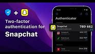 How to set up two-factor authentication (2FA) for Snapchat