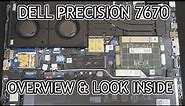 Dell Precision 7670 Overview and Look Inside!