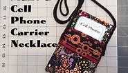 Make a Cell Phone Carrier Necklace
