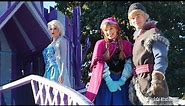 [4K] Frozen Rose Parade Float - Full Disneyland Rose Parade Float 2016