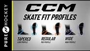 NEW 2021 CCM Hockey Skate Fit Profiles
