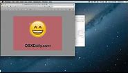 Make a Transparent PNG with Preview in Mac OS X