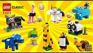 LEGO Classic 11011 Large Creative Box REVIEW / Toy Building Ideas / Speed Build Instructions