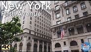 🇺🇸 NEW YORK | Fifth Avenue - The Most Expensive Shopping Street in the World - A Walking Tour