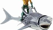 DC Comics Aquaman 6-inch Aquaman & Warrior Shark Figure & Creature Pack