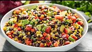How to Make Simple Black Bean and Corn Salad