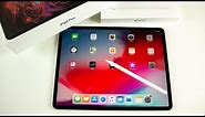 iPad Pro (2018) + Apple Pencil 2 Unboxing, Setup & First Impressions!