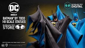 NEW DC Direct™ Batman™ by Todd McFarlane Bundle (2) 1:8 Scale PVC Statues | Action Figure Showcase
