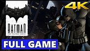 Batman Telltale Series Full Walkthrough Gameplay - No Commentary 4K (PC Longplay) All Seasons