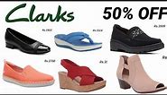 CLARKS SHOES 50% OFF SANDAL SHOES FOR WOMEN