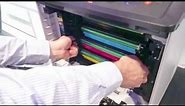 CLP-775 - Replacing Toner