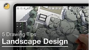 How to Draw: 5 iPad Drawing Tips for Landscape Design that will Change Your Life