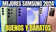 ✅ 5 MEJORES TELEFONOS SAMSUNG PARA COMPRAR EN 2024 - BUENOS Y BARATOS!!! (RECOMENDADOS AL 100%)