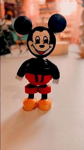🫶💫❤️Handmade Mickey Mouse Miniature Cute Paper Quilling Craft Idea#craft #quilling #diy #art
