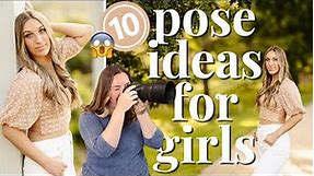 Poses for Senior Girl Portraits: 10 Pose Ideas