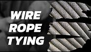 How to Tie a Wire Rope Sling
