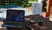How to build a Solar Laptop Charger for Under $100