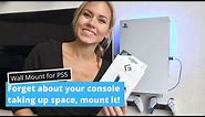 How to Mount your PS5 on the Wall in the Wall Mount by FLOATING GRIP | Easy and fast installation