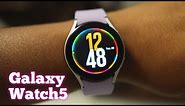 Samsung Galaxy Watch 5 Unboxing Bora Purple