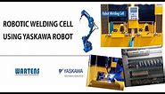 Yaskawa Robot Welding cell - Motoman AR1440 + Delta AS Series PLC