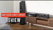 Sony SSCS8 Center Speaker Review: 2 Way, 3 Driver - Upgrade Your Home Theater!