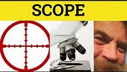 🔵 Scope - Scope Meaning - Scope Examples - Scope Defined