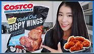 Costco Take Out Crispy Wings Korean BBQ Style Review~ Costco Frozen Chicken Wings in Air Fryer