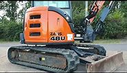 Hitachi ZX48U-5 Excavator - Test Drive Working Review | diggersandtractors.com