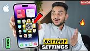 iPhone Battery Saving Settings & Tips for iPhone 11, iPhone 12, iPhone 13 & iPhone 14