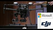 Microsoft partners with DJI on a new Windows 10 drone SDK