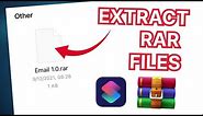 How To Extract RAR Files on iOS (WORKS 100%)