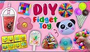 15 DIY Super Fidget Toys - Pop It and Stress Relief Toys - Viral TikTok Videos #fidget #diy #popit