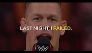 Failure Has Made Me Who I Am Today- John Cena Inspirational Speech