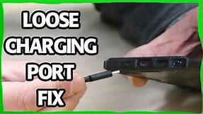 How to Fix a Loose Charging Port USB-C in Samsung Galaxy or Lighting Port in iPhone