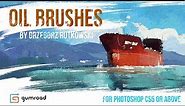 Oil Brushes for photoshop - Grzegorz Rutkowski