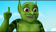 Greedy Monster Cartoon Story | Bedtime Stories Collection for kids | Infobells