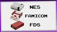 NES vs. Famicom vs. FDS in 3 minutes