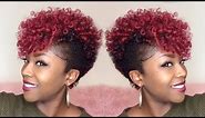 How to Tapered Crochet Mohawk {Janet YoYoKalon Hair} Super Itchy!!