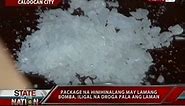 SONA: Package na hinihinalang may lamang bomba, iligal na droga pala ang laman