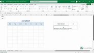 How to Make an Interactive Calendar in Excel? (2024 Template)