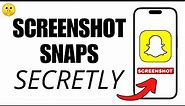 How to Screenshot Snapchat Without Them Knowing (UPDATED METHOD 2024)