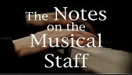 Piano Staff Notes: The Notes on the Piano Staff