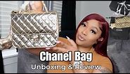 CHANEL GOLD STAR COIN PURSE REVIEW | UNBOXING ft COEEBAGS + DESIGNER DUPES