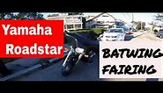 Roadstar Stealth Batwing fairing, and 6x9 speakers installation!