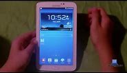 Samsung Galaxy Tab 3 7.0 (Wi-Fi) White 8GB Unboxing & Full Review