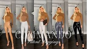 Commando Patent Faux Leather Leggings in Five Colorways